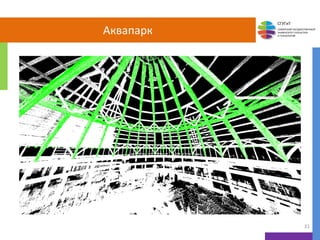СГУГиТ
СИБИРСКИЙ ГОСУДАРСТВЕННЫЙ
УНИВЕРСИТЕТ ГЕОСИСТЕМ
И ТЕХНОЛОГИЙ
Аквапарк
31
 
