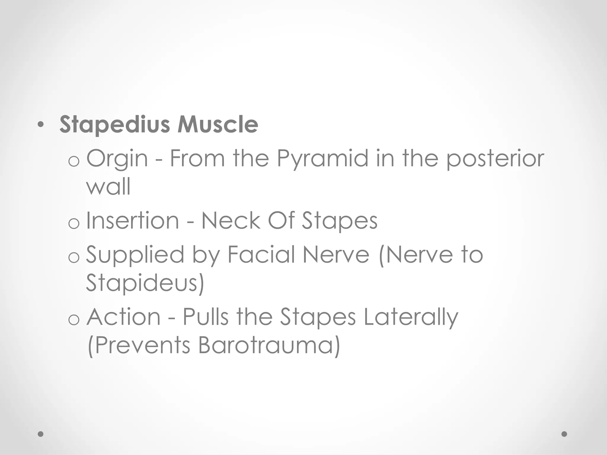 Anatomy of middle ear | PPTX