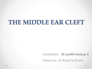 Anatomy of middle ear