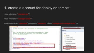 maven
tomcat
github
Jenkins
OpenShift
 