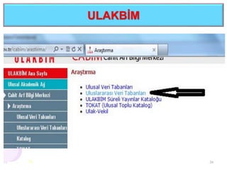 ULAKBİM
39
 