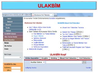 ULAKBİM
40
 