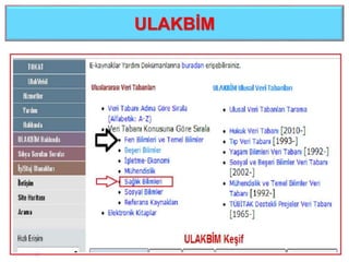 ULAKBİM
41
 