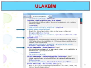 ULAKBİM
42
 