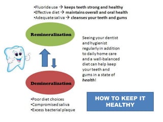 HOW TO KEEP IT
HEALTHY
 