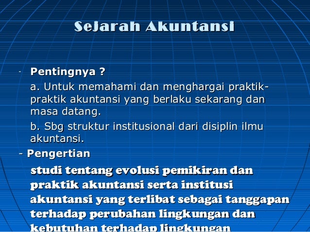 SEJARAH AKUNTANSI - Sejarah Akuntansi 3 638