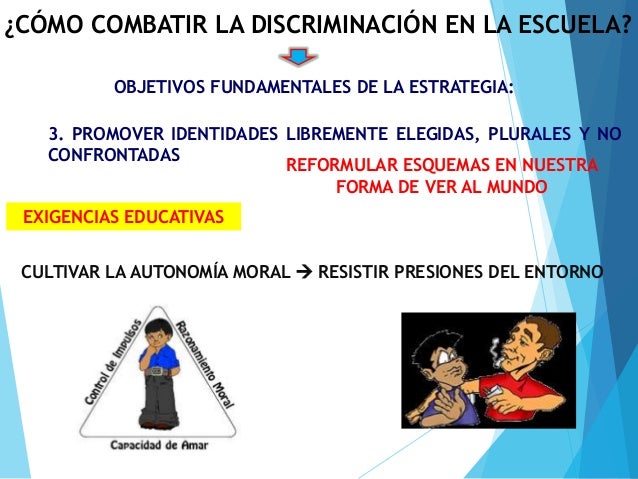 La discriminación en la escuela