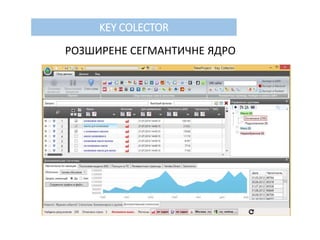 KEY COLECTOR
РОЗШИРЕНЕ СЕГМАНТИЧНЕ ЯДРО
 