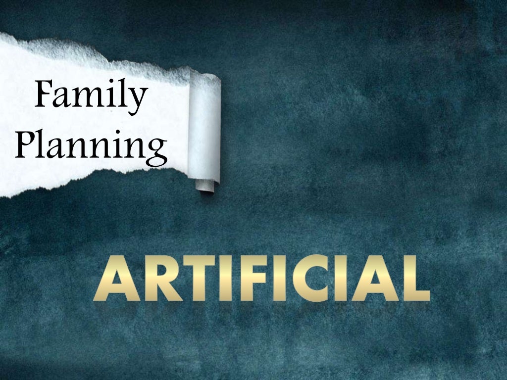 Artificial Family Planning
