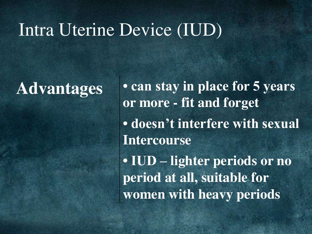 Artificial Family Planning