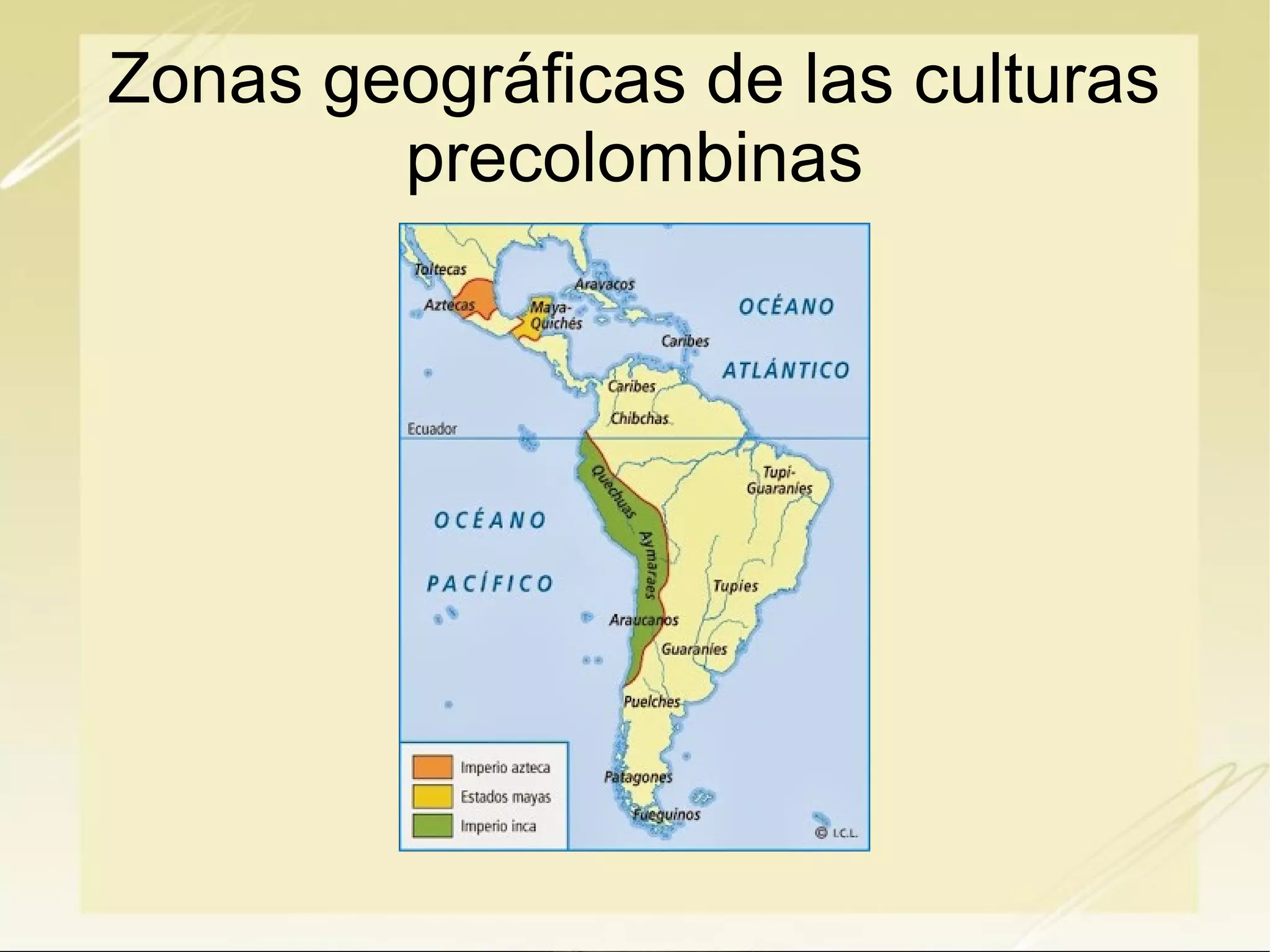 Civilizaciones precolombinas - Aztecas, Mayas e Incas | ODP