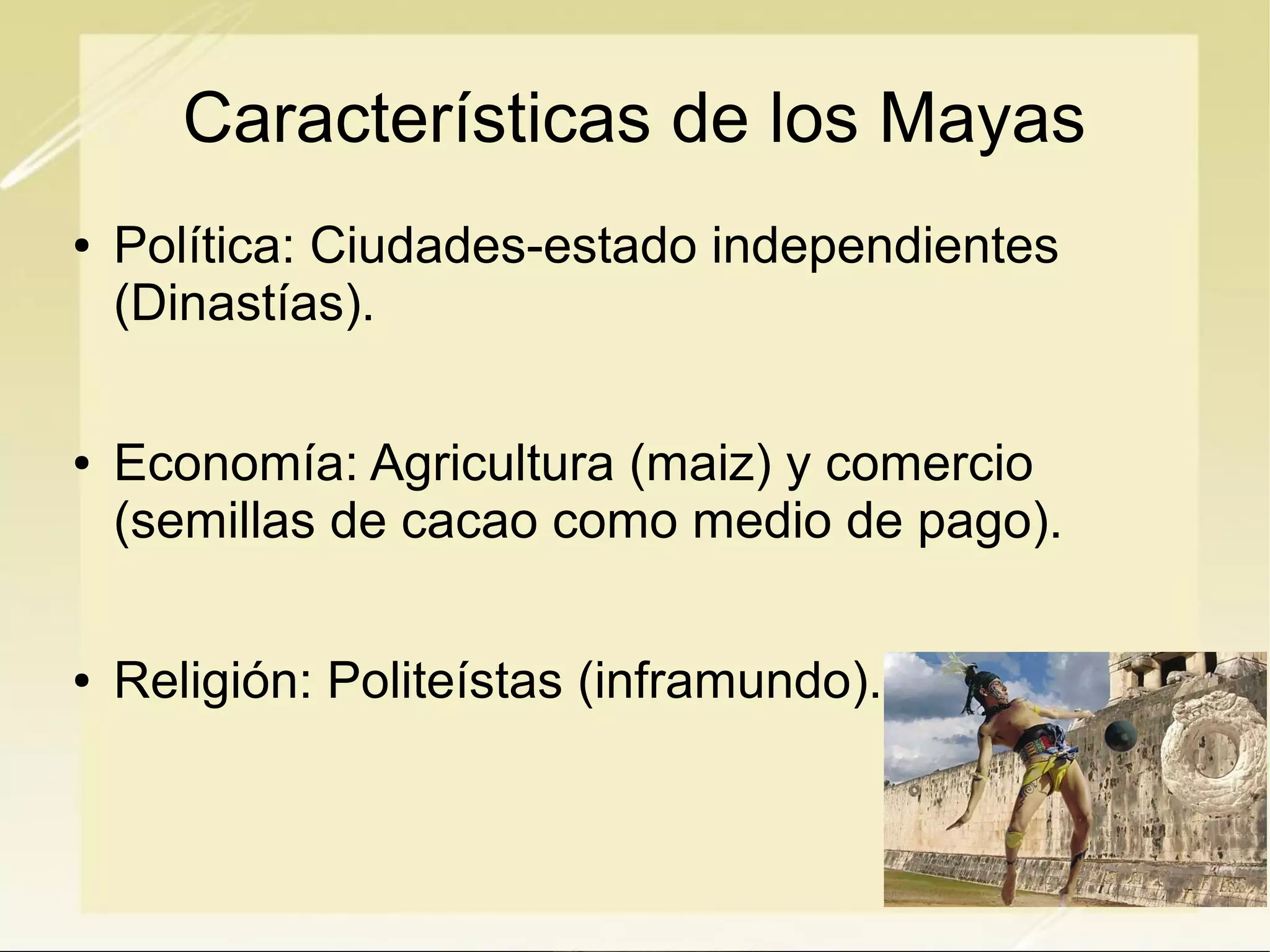 Civilizaciones precolombinas - Aztecas, Mayas e Incas | ODP