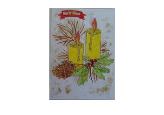 Χριστουγεννιάτικες Κάρτες από το Ε2 2015-1016