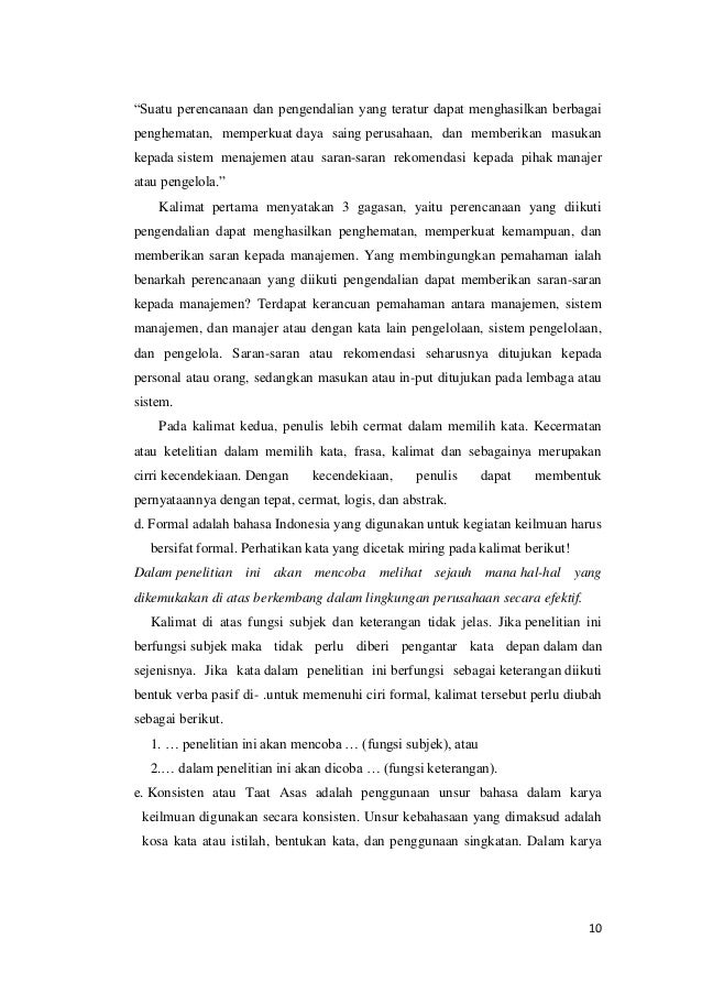 Makalah Bahasa Indonesia Keilmuan