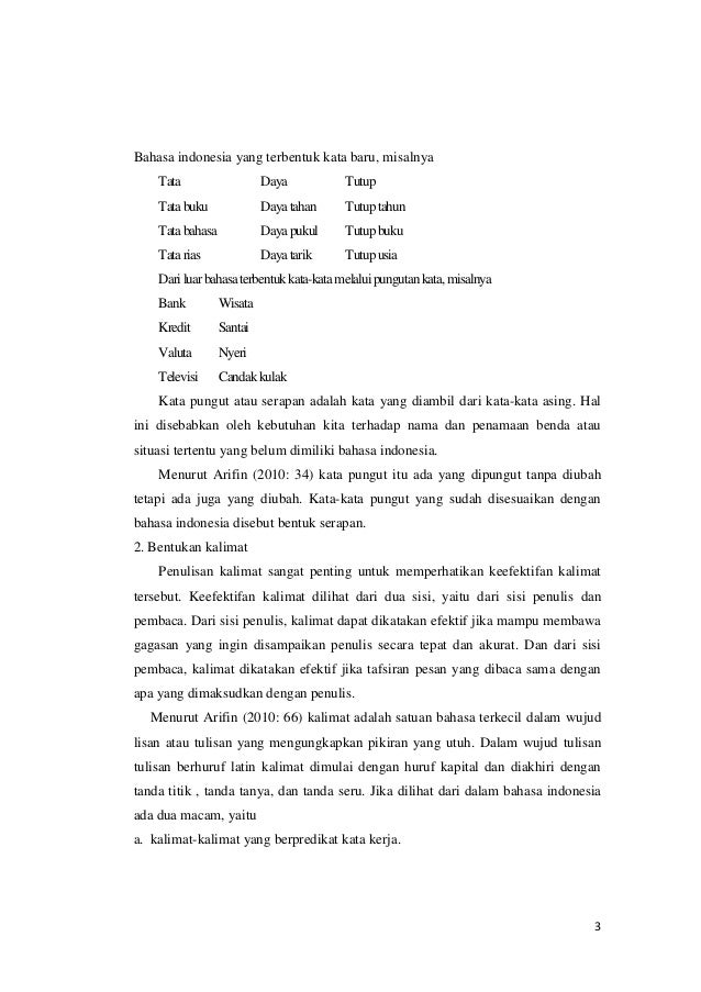 Makalah Bahasa Indonesia Keilmuan