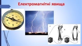 Електромагнітні явища
 