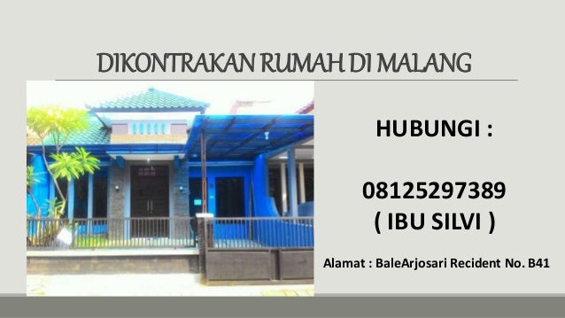 08125297389 Rumah Kontrakan Murah Di Malang Kota 08125297389 Rumah Kontrakan Murah Di Malang Kota