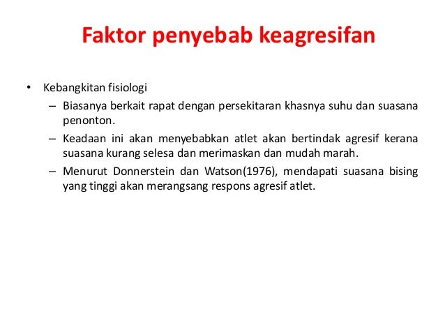 2 5 Keagresifan Dalam Sukan