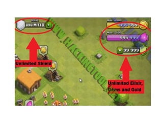 Clash of clans hack PPTX