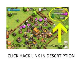 Clash of clans hack PPTX