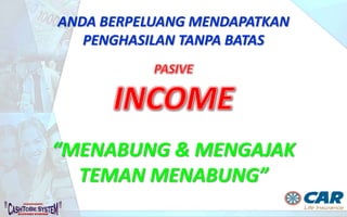 350000Rp
GOOD VALUE
PENDAFTARAN
+ eStarterKit Rp 50.000,00
700000Rp
BETTER VALUE
1000000Rp
BEST VALUE
PILIHAN PREMI
Uang Pertanggungan
Rp 21.000.000,00
Uang Pertanggungan
Rp 42.000.000,00
Uang Pertanggungan
Rp 60.000.000,00
/MONT
Selama 60 kali
PENDAFTARAN
+ eStarterKit Rp 50.000,00
/MONT
Selama 60 kali
PENDAFTARAN
+ eStarterKit Rp 50.000,00
/MONT
Selama 60 kali
Pembayaran Premi menggunakan Virtual Account
PT AJ Central Asia Raya terdaftar dan diawasi oleh OJK
 
