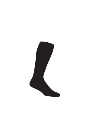 foot vector sock