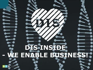 DIS INSIDE
- WE ENABLE BUSINESS!
 