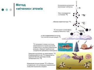 Метод
«мічених» атомів
 
