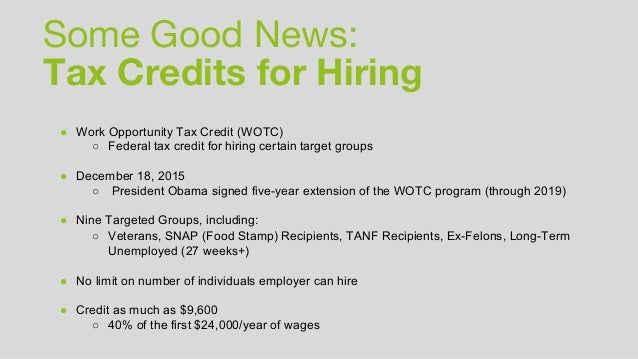 limit judicial credits 2 review tax child Avoid to When Traps 6 Hidden Hiring: High Compliance Risk