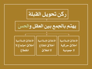 ٞ‫اهقبو‬ ‫ٍ٘ٙى‬ ّ‫زك‬
ٗ ‫اهعقى‬ ‫بك‬ ٌُ‫با‬ ٍ‫ٙٔت‬ّ‫ظ‬ِ‫ا‬
ًٞٚ‫اإلضال‬ ‫األخالق‬
ٞٚ‫حسك‬ ‫أخالق‬
‫ال‬ٞٙ‫مج٘د‬
ًٞٚ‫اإلضال‬ ‫األخالق‬
‫اُفتاح‬ ‫أخالق‬
‫اُػالق‬ ‫ال‬
ًٞٚ‫اإلضال‬ ‫األخالق‬
‫ال‬ ‫ااتٌاع‬ ‫أخالق‬
‫اُقطاع‬
 