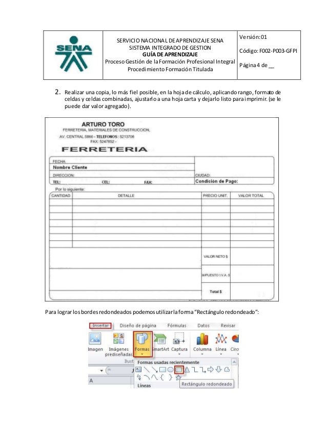 modelos de facturas en excel