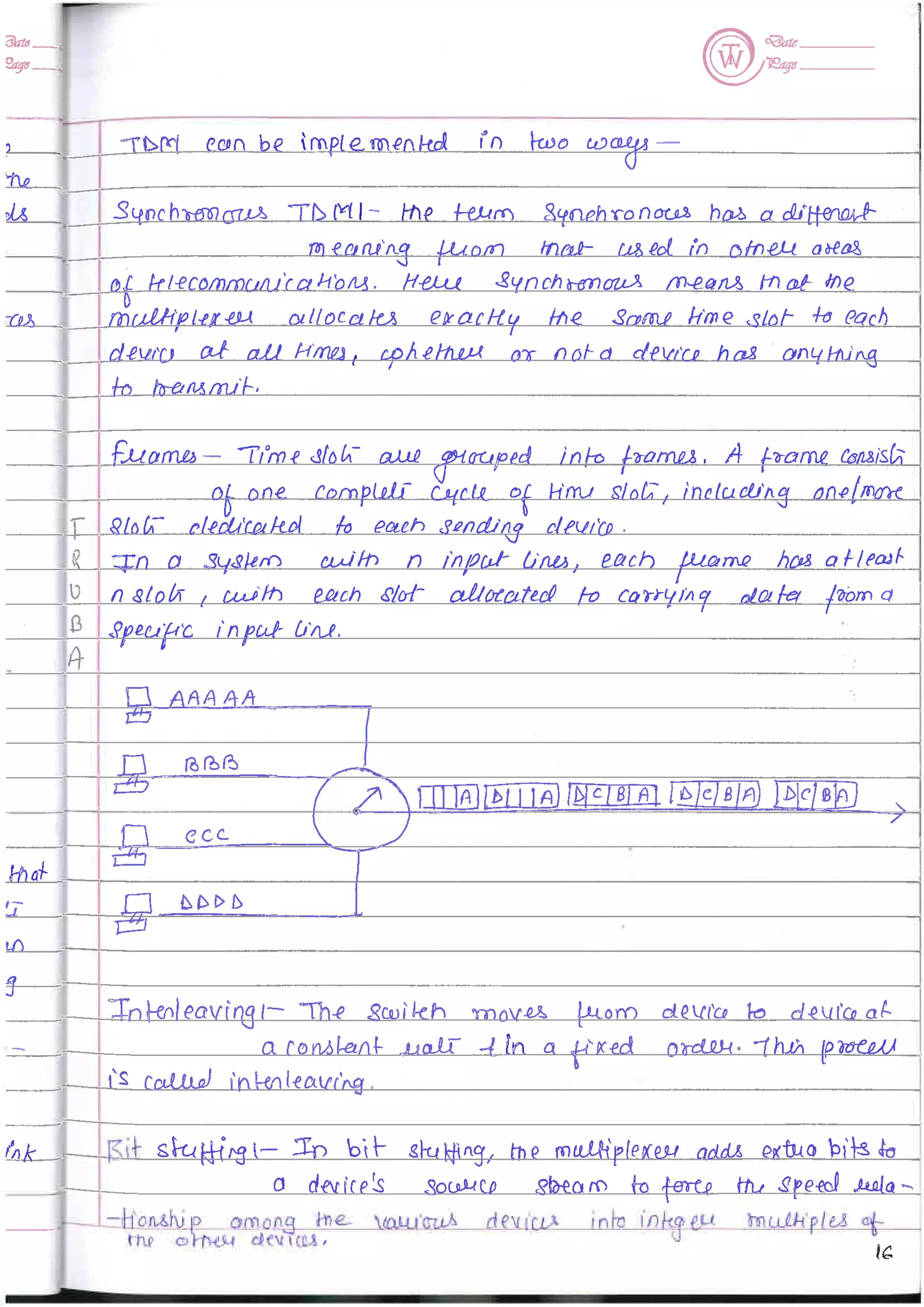 Computer Network notes (handwritten) UNIT 1 | PDF