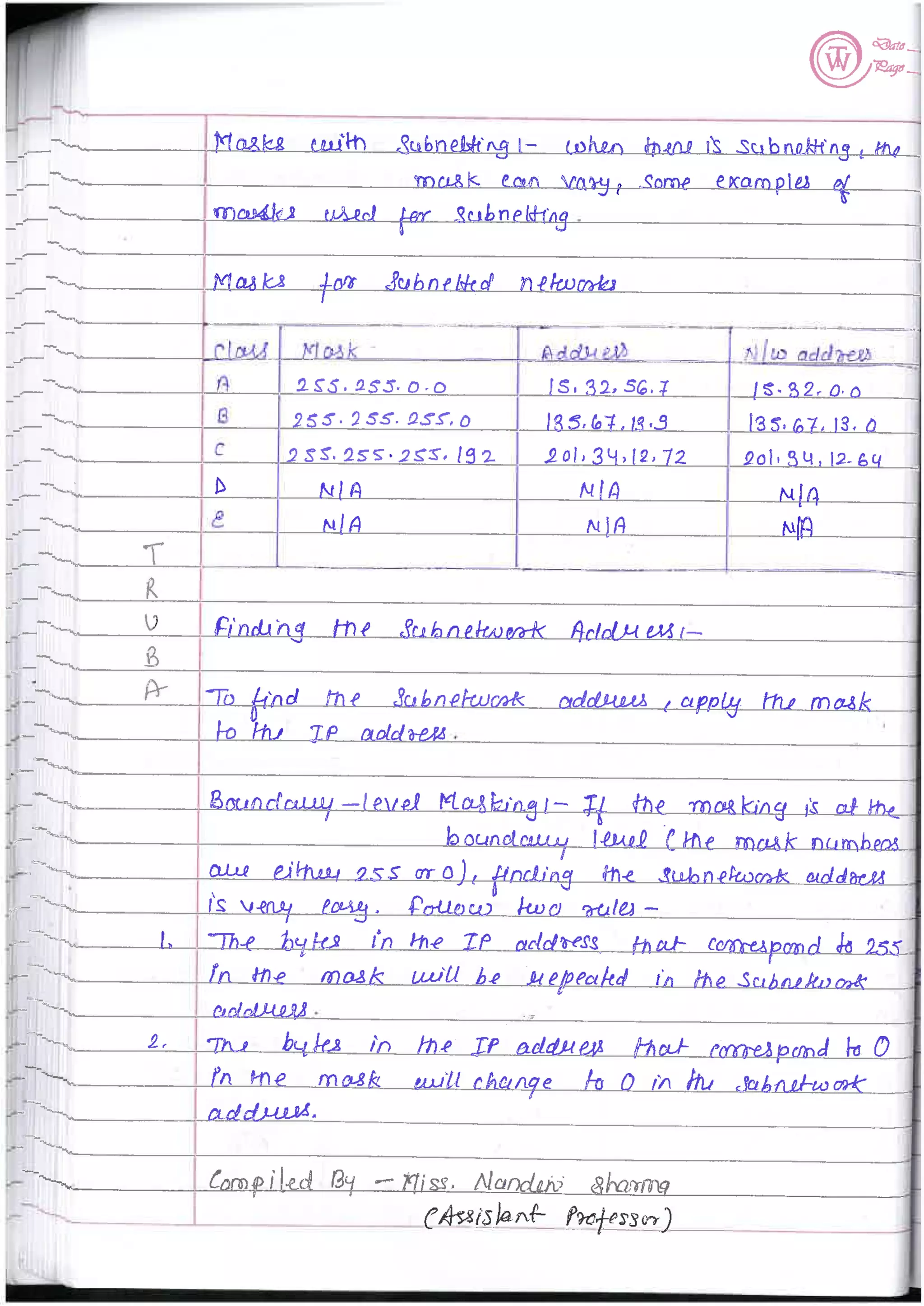 Computer Network notes (handwritten) UNIT 1 | PDF