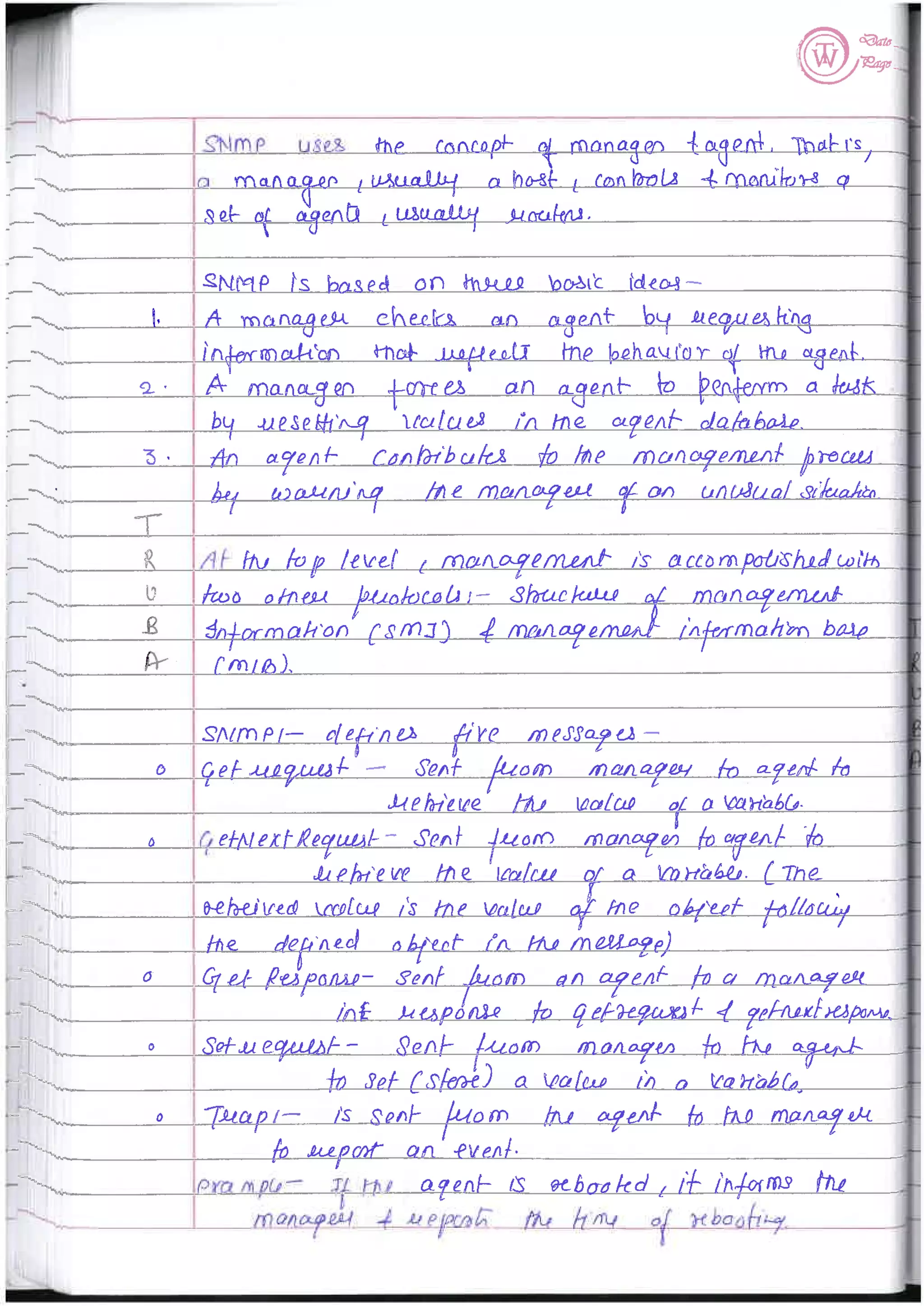 Computer Network notes (handwritten) UNIT 1