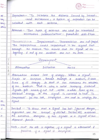 Computer Network notes (handwritten) UNIT 1