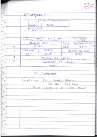 Computer Network notes (handwritten) UNIT 1