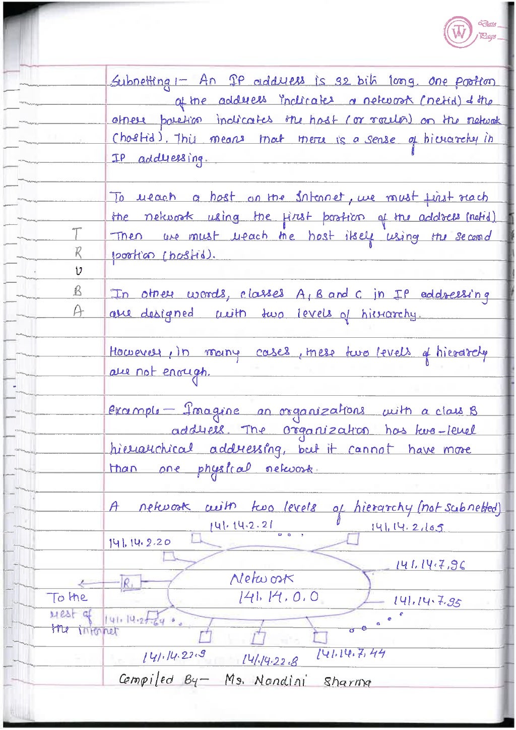 Computer Network notes (handwritten) UNIT 1