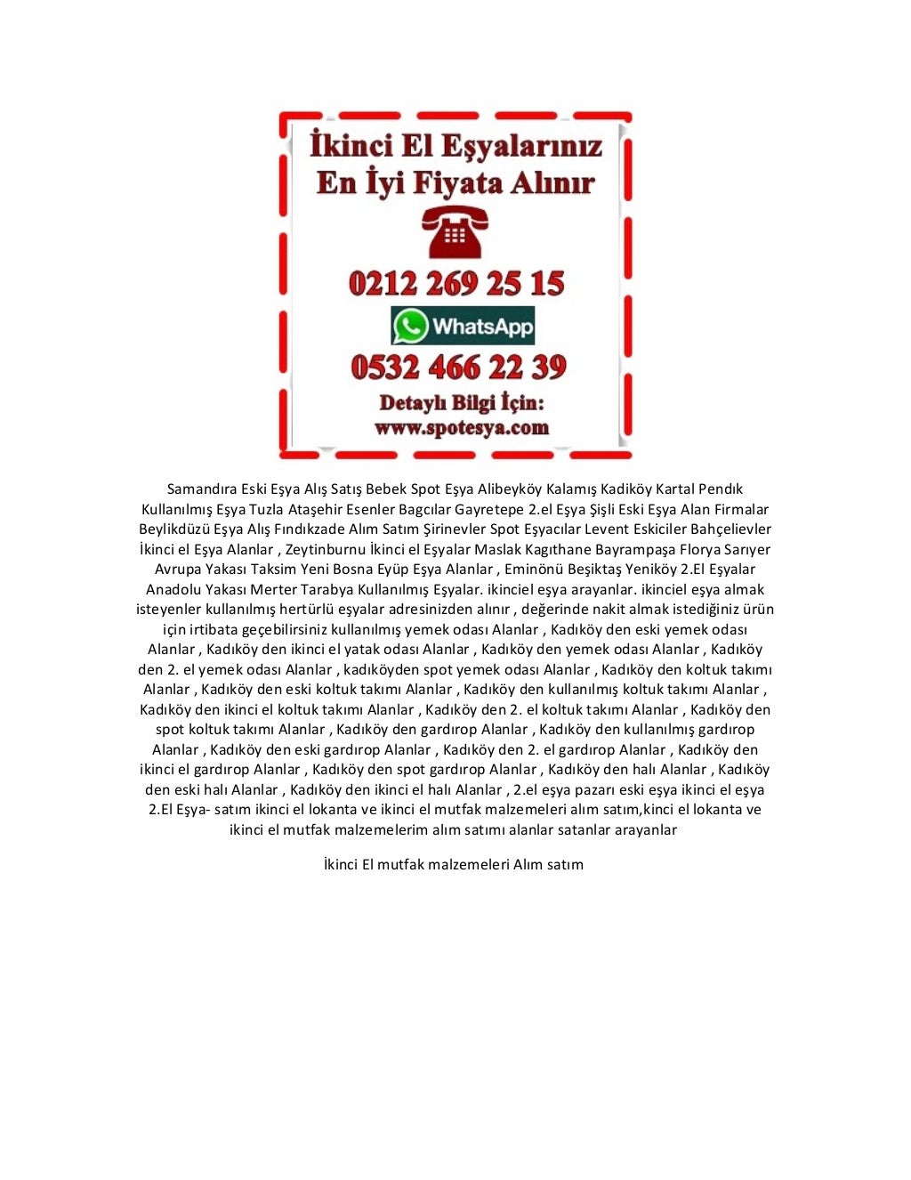 2.el komple ev eşyası alanlar