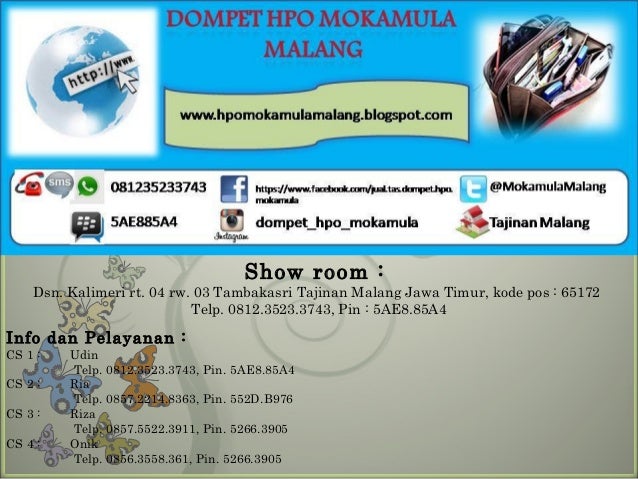 Ukuran Hpo Mokamula, Grosir Mokamula Semarang, Hpo 