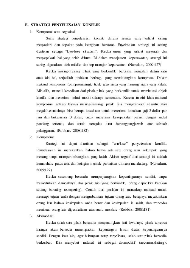 Peran Dan Fungsi Pemimimpin Dalam Manajemen Konflik