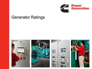 Generator Ratings
 