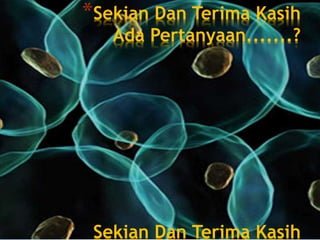 *Sekian Dan Terima Kasih
Ada Pertanyaan.......?
Sekian Dan Terima Kasih
 