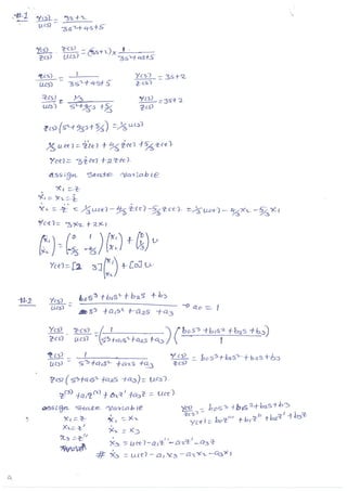 Canonical form in state space model
