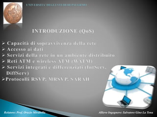 Allievo Ingegnere: Salvatore Gino La TonaRelatore: Prof. Orazio Mirabella
 