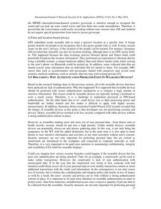 WEARABLE TECHNOLOGY DEVICES SECURITY AND PRIVACY VULNERABILITY ANALYSIS ...