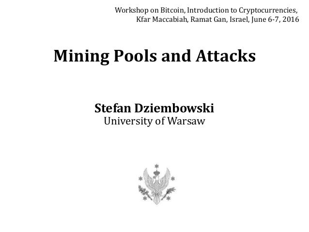 Mining Pools And Attacks - 
