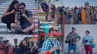 Внешние
потребители
1 000 000 000
39
 