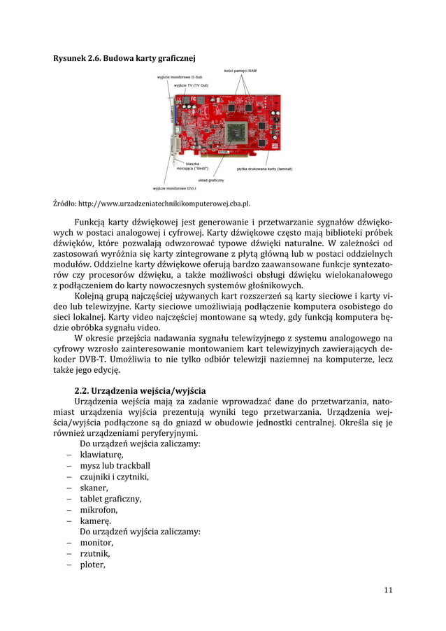Podstawowe elementy systemu komputerowego | PDF | Operating Systems