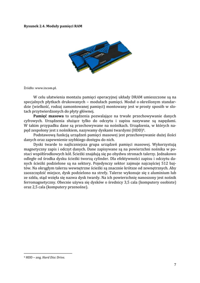 Podstawowe elementy systemu komputerowego | PDF | Operating Systems