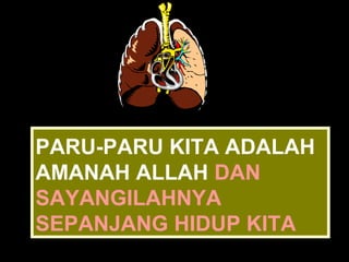 PARU-PARU KITA ADALAH
AMANAH ALLAH DAN
SAYANGILAHNYA
SEPANJANG HIDUP KITA
 